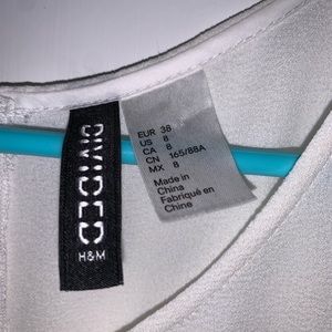 White H&M dress